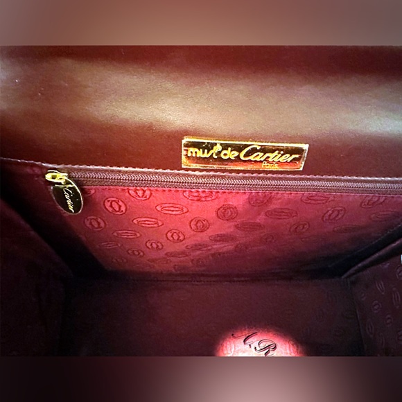 Pristine Vintage 1990s Collectors Cartier Happy Birthday Kelly Tote😍 #Chanel#LV - Picture 3 of 5